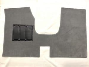 Renault 5 Alpine R5A tapis de sol avant 1 piece gris