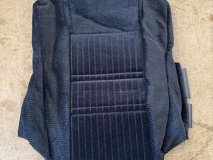 Dossier de banquette arrière velours noir Alpine GTA d'origine NOS