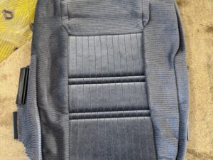 Dossier de banquette arrière velours gris Alpine GTA d'origine NOS
