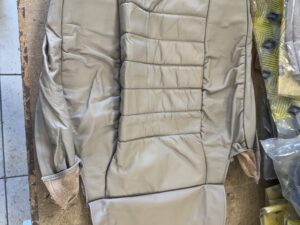 Assise de siège avant cuir beige Alpine GTA d'origine NOS